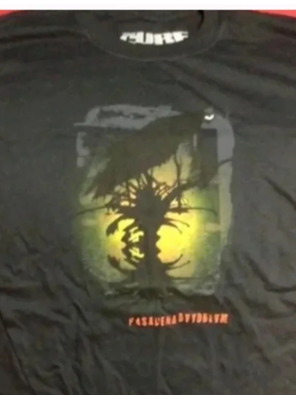 The Cure,original Pasadena concert tshirt